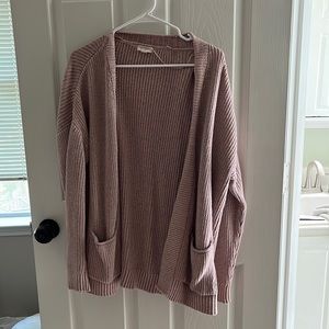 A. N. A. Open front cardigan.